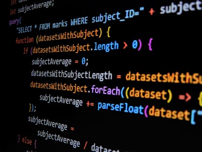 JavaScript code representing the Node.js ecosystem